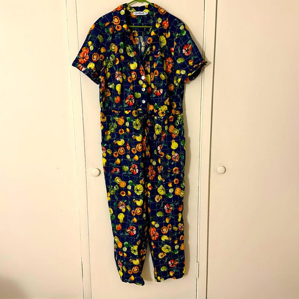 Rachel Antonoff Heirloom Tomato Matthew Jumpsuit Size 1X